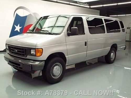 2006 ford e-350 xl 15-passenger 5.4l v8 only 43k miles texas direct auto