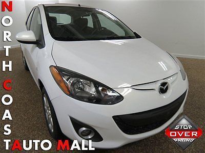 2013(13)mazda2 touring fact w-ty only 10k miles white/black keyless cruise save!