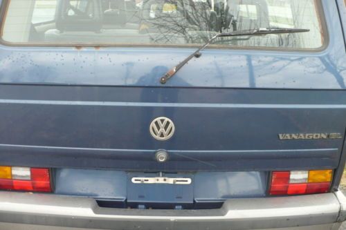 1991 volkswagen vanagon gl standard passenger van 3-door 2.1l