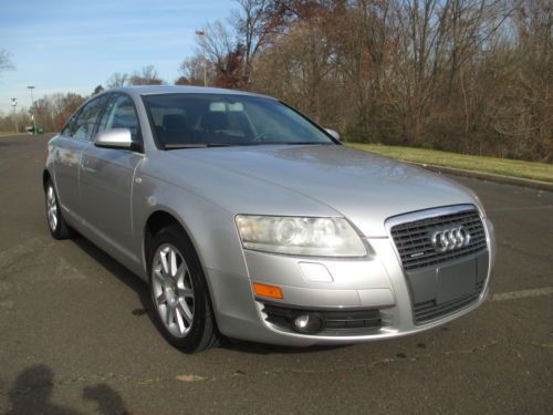 2005 audi a6 3.2 awd navigation leather f and r heated seats sunroof no reserve