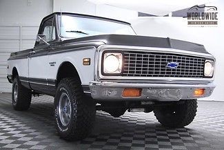 1970 chevrolet k10 cst pick up rare short bed 4x4 v8 frame off restoration auto