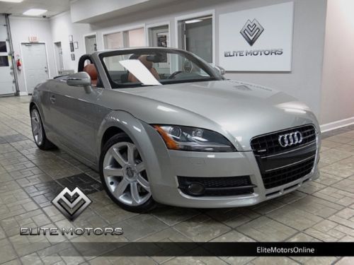 2008 audi tt 3.2l quattro roadster baseball leather