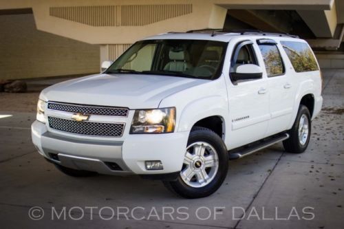 2009 chevy suburban z71 navigation sat. radio tv/dvd bluetooth quad buckets