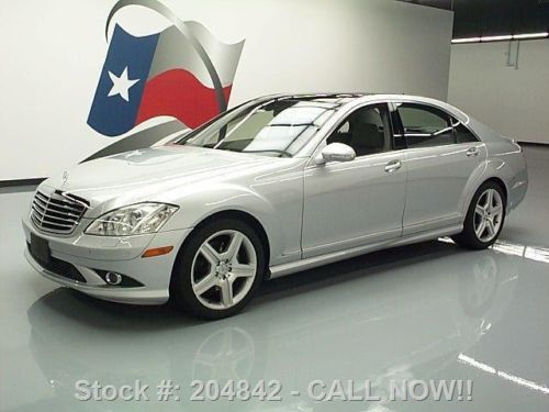 2008 mercedes-benz s550 p3 pano roof night vision 66k texas direct auto