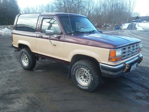 1989 ford bronco ii eddie bauer sport utility 2-door 2.9l