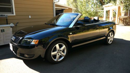 2004 audi a4 3.0 quattro cabrolet low mileage (43,330)