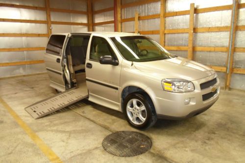 2007 CHEVROLET UPLANDER HANDICAP WHEELCHAIR VAN BRAUN ENTERVAN, US $21,500.00, image 6