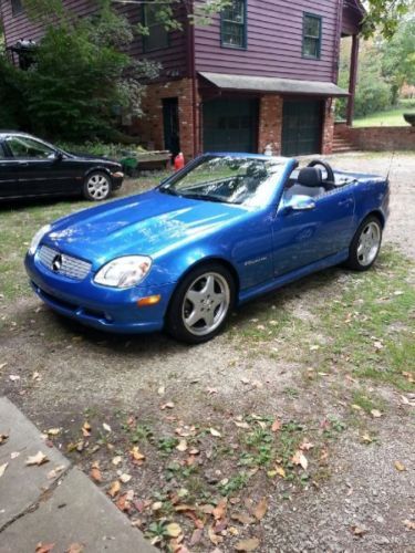 2001 slk320 3.2l v6 18v manual rwd coupe premium bose