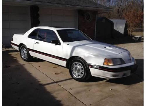 1987 ford thunderbird turbocoupe 2-door 2.3l 5 speed manual transmission