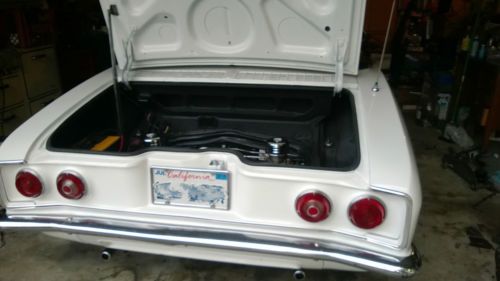 1966 corvair monza convertible 4 speed 110 engine runs great!