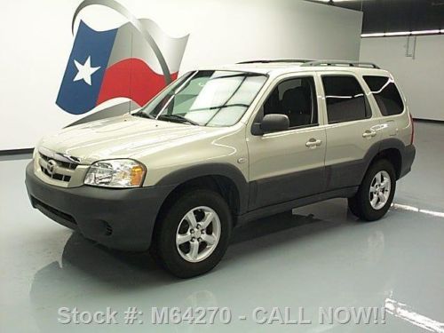 2005 mazda tribute i 5-speed roof rack alloy wheels 82k texas direct auto