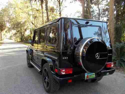 2013 MERCEDES BENZ G63AMG-BLACK W/ DESIGNO BLACK LEATHER & BURL WALNUT WOOD TRIM, US $145,500.00, image 4