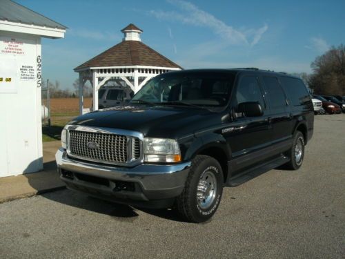 02  excursion, 7.3 diesel, dark green, clean, ready to go