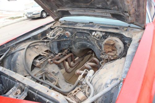 1971 Chevrolet Camaro Sport Coupe Project NO RESERVE AUCTION (last bid wins it), image 4