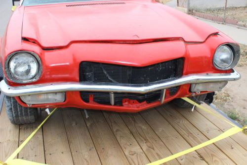 1971 Chevrolet Camaro Sport Coupe Project NO RESERVE AUCTION (last bid wins it), image 6