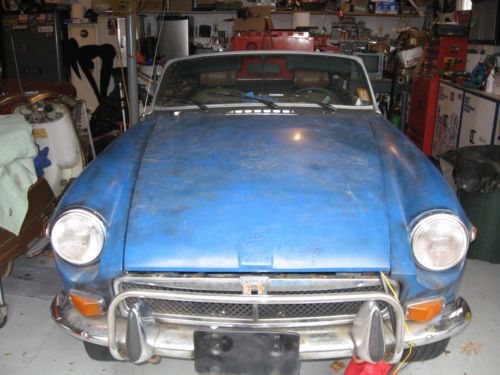 1974 mg mgb base convertible 2-door 1.8l