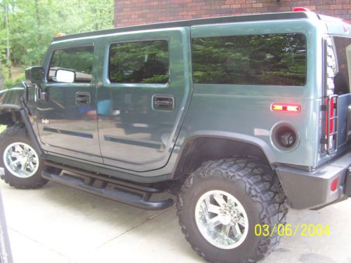 2005 hummer h2 base sport utility 4-door 6.0l stealth gray