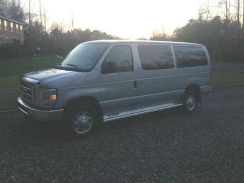 2008 ford e350 silver van | under 30,000 miles