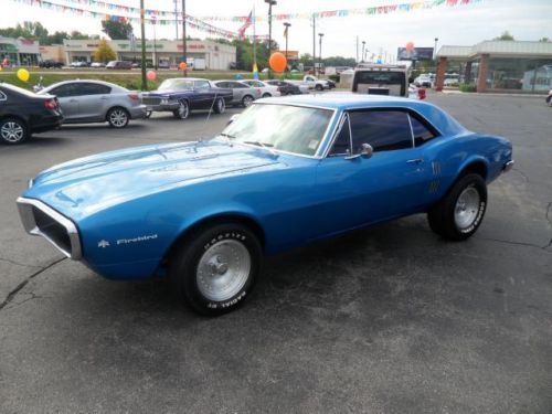 67 firebird matching numbers 400ci with turbo 400 trans awsome!