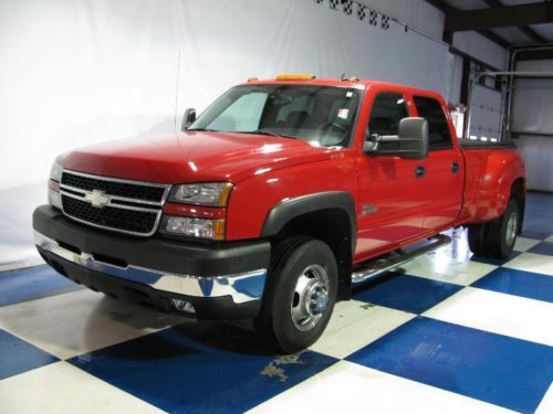 06 chevy silverado 3500 crew cab lt 4x4 drw..sunroof..d