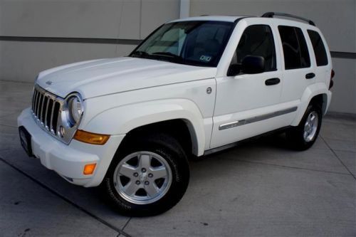 06 jeep liberty crd diesel 4x4 navigation sunroof heated seats priced to sell!!