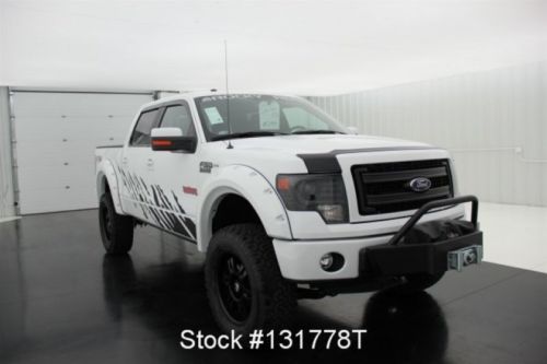 2013 rocky ridge muddigger fx4 supercrew 5.0 v8 navigation sunroof leather