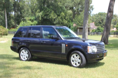 2003 land rover range rover hse sport utility 4-door 4.4l