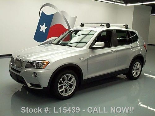 2011 bmw x3 xdrive35i awd turbo pano nav rear cam 59k!  texas direct auto