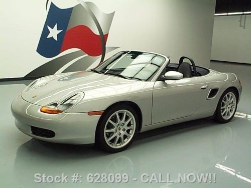 2000 porsche boxster roadster hard top 5spd leather 36k texas direct auto