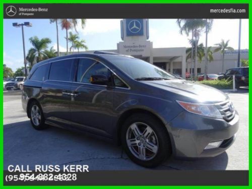 2012 honda odyssey touring 3.5l v6 24v navigation rse dvd  front wheel drive