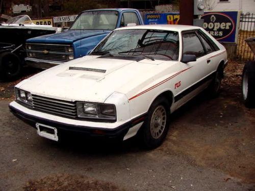 1983 mercury capri rally sport 5.0 5 speed manuel transmission rare