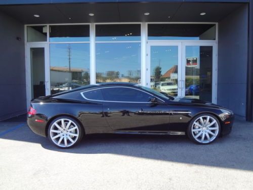 2005 aston martin db9 coupe blk/blk kahn wheels h&amp;r springs custom sound system