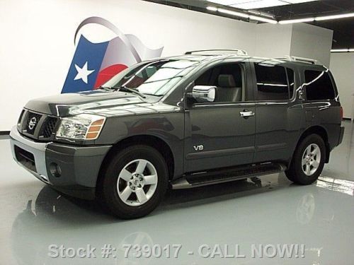 2005 nissan armada se 8-pass leather sunroof nav 74k mi texas direct auto