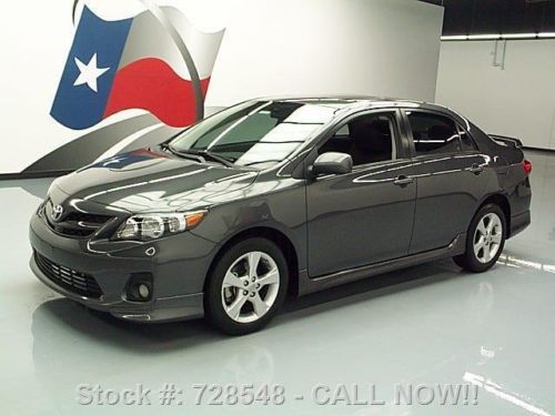 2011 toyota corolla s automatic sunroof spoiler 50k mi texas direct auto