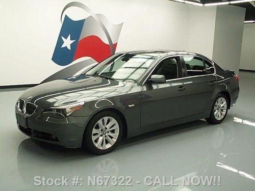 2005 bmw 545i sedan auto sunroof navigation xenons 61k texas direct auto