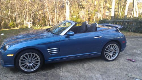 2005 chrysler crossfire srt-6 convertible 2-door 3.2l