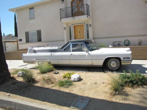 1966 cadillac superior flower car hearse