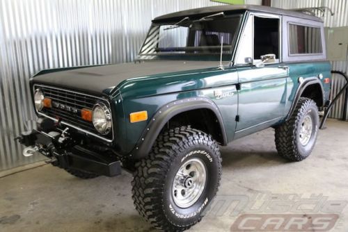 1970 bronco new power disc brakes, power steering, stroppe 4 speed, 17&#034; wheels