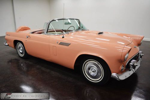 1956 ford thunderbird nice car look!!!!!