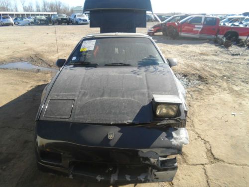 1986 pontiac fiero gt coupe 2-door low reserve