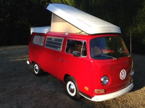 1970 VW Westfalia Camper Bus, Montana Red, US $23,000.00, image 8