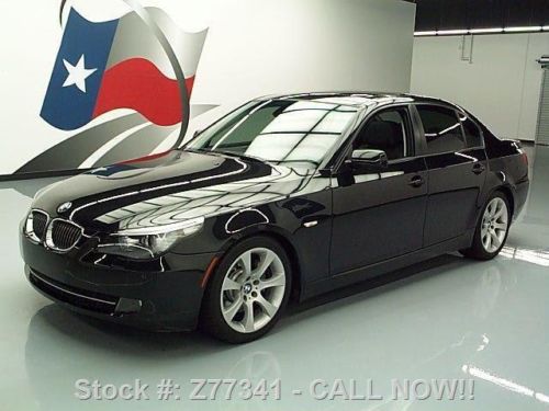 2008 bmw 535i premium sport twin turbo sunroof nav 64k! texas direct auto