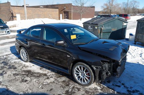 2010 mitsubishi evolution x gsr awd 2.0l salvage/repairable