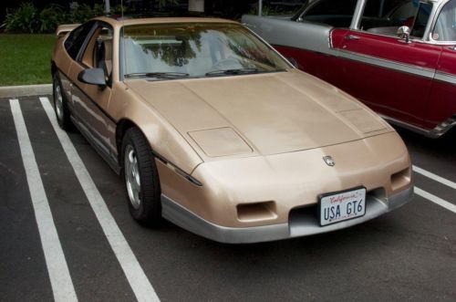 1987 pontiac fiero gt coupe 2-door 2.8l