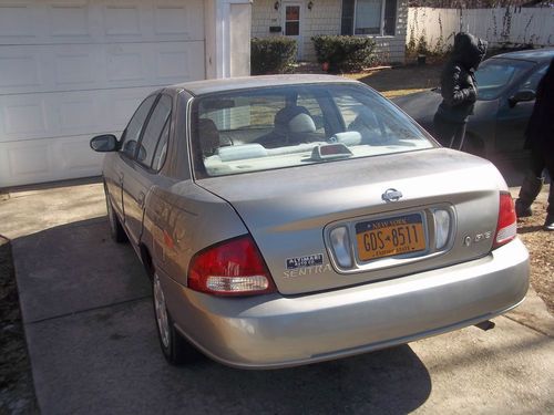 2001 nissan sentra gxe sedan 4-door 1.8l