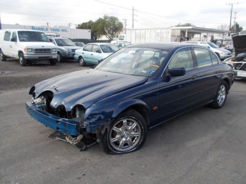 2000 jaguar s-type, no reserve