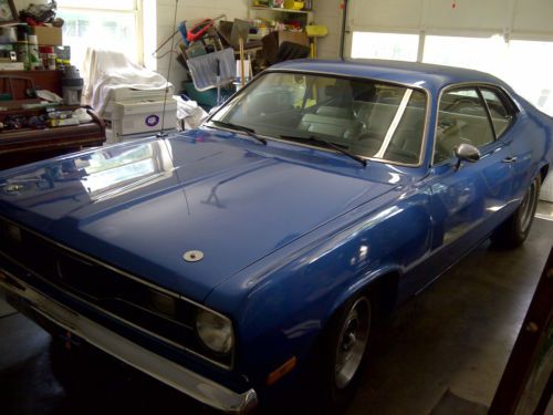 Classic 1972 340 plymouth duster b5 blue