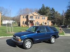 2001 chevy blazer 4x4  2 door ls