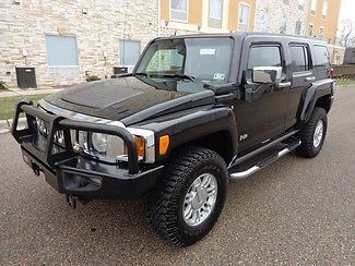 2006 hummer h3 4x4 suv 3.5l i5 engine auto sunroof heated leather tow pkg 89k mi