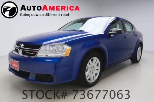 9k one 1 owner low miles 2013 dodge avenger se cloth seats pwr windows cd player